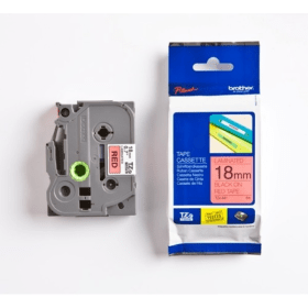 Compatible Brother Black On Red Label Casette Tape TZ441 18mm