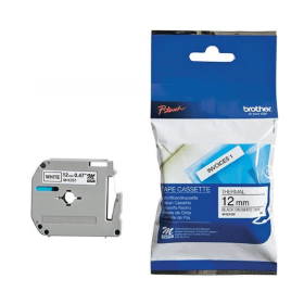 Compatible Brother Black on White Label Casette Tape MK231 12mm