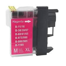 Compatible Brother LC980 985 1100M magenta ink LC980 1100M