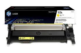 Compatible HP 117A W2072A Yellow toner cartridge W2072A